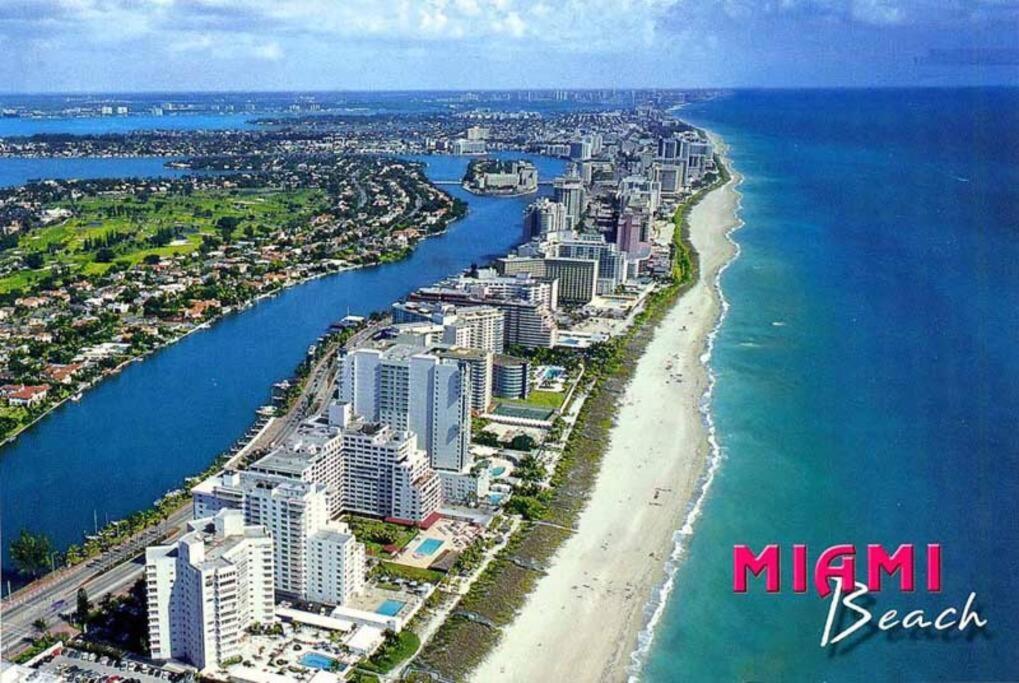 Apartment Right On The Beach! Miami Beach Exterior foto